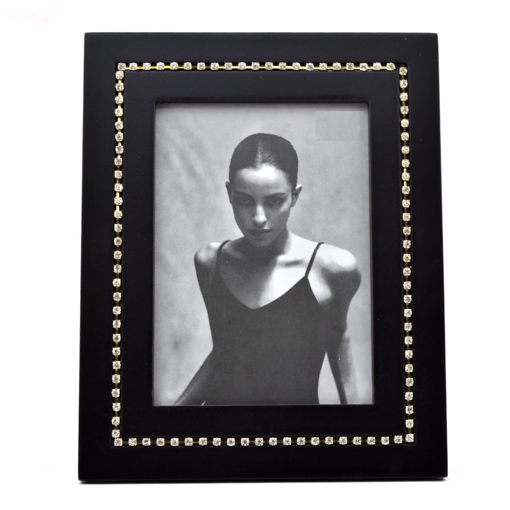 Rama foto glamour Paola cu sirag strasuri, 13x18 - imagine 4